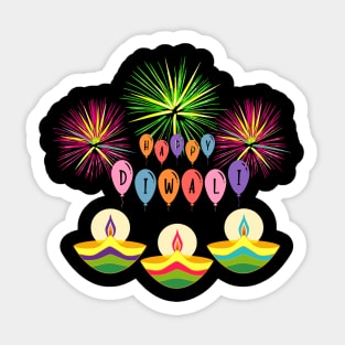 Diwali Tee Sticker